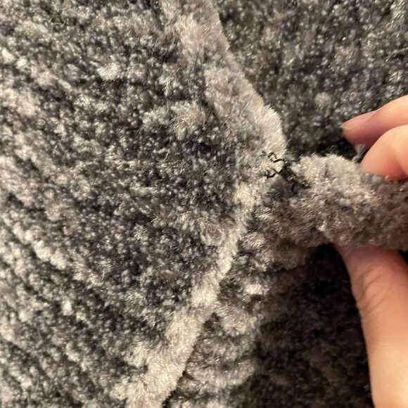 Vintage Chenille Knit Vest Grey - S/M - Picture 12 of 14